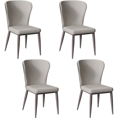 Nordic Glam Rectangle Sintered Stone Dining Table Set 1/2/4/6/7 Pieces Dining Set 4 White Chairs Clearhalo 'Dining Room Sets' 'Dining Tables & Seating' 'dining_room_set' 'furn' 'furn_dining_room_set' 'Furniture' 'furniture_dining_room_set' 'Kitchen & Dining Furniture' 5018712