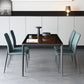 1/4/5/7 Pcs Dining Room Table and Chair Rectangular Dining Room Table Set 5 Pieces: Table, 4 Chairs Clearhalo 'Dining Room Sets' 'Dining Tables & Seating' 'dining_room_set' 'furn' 'furn_dining_room_set' 'Furniture' 'furniture_dining_room_set' 'Kitchen & Dining Furniture' 5018726