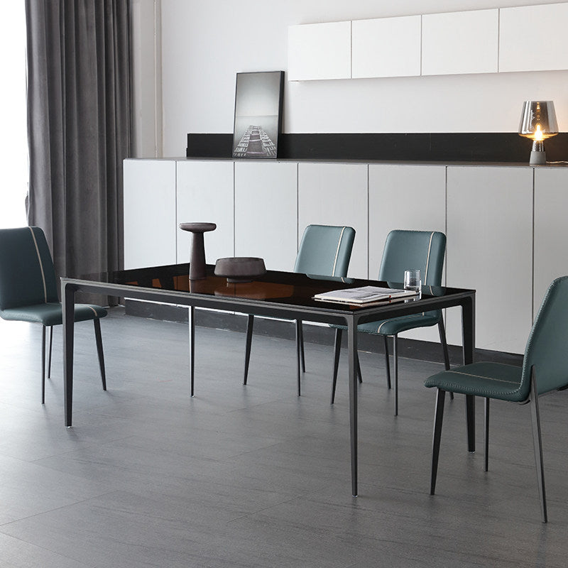 1/4/5/7 Pcs Dining Room Table and Chair Rectangular Dining Room Table Set Clearhalo 'Dining Room Sets' 'Dining Tables & Seating' 'dining_room_set' 'furn' 'furn_dining_room_set' 'Furniture' 'furniture_dining_room_set' 'Kitchen & Dining Furniture' 5018729