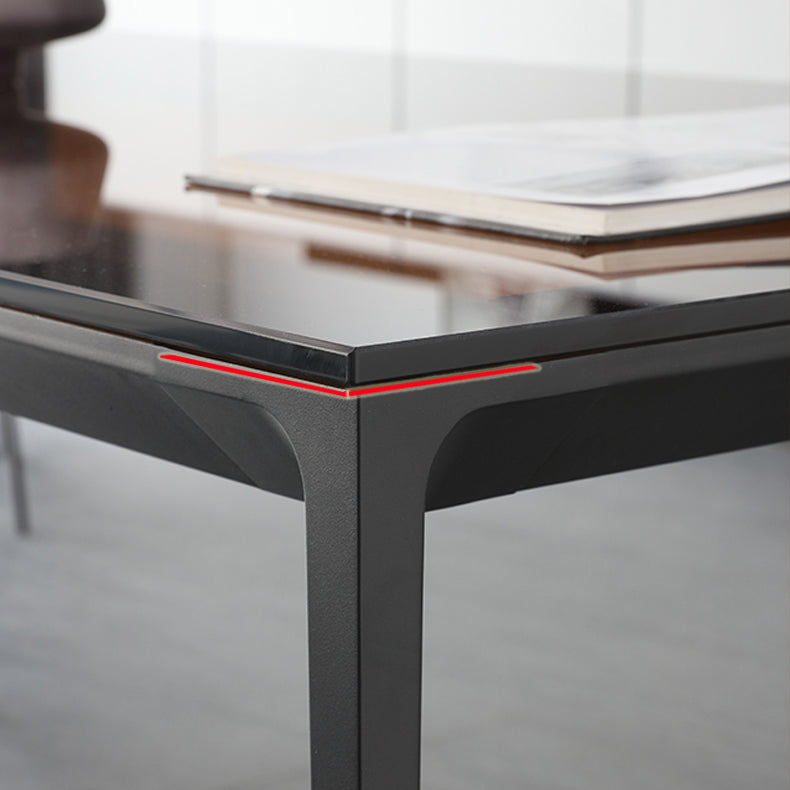 1/4/5/7 Pcs Dining Room Table and Chair Rectangular Dining Room Table Set Clearhalo 'Dining Room Sets' 'Dining Tables & Seating' 'dining_room_set' 'furn' 'furn_dining_room_set' 'Furniture' 'furniture_dining_room_set' 'Kitchen & Dining Furniture' 5018733