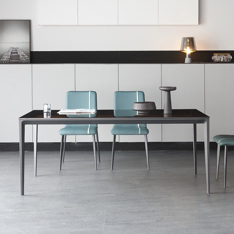 1/4/5/7 Pcs Dining Room Table and Chair Rectangular Dining Room Table Set Clearhalo 'Dining Room Sets' 'Dining Tables & Seating' 'dining_room_set' 'furn' 'furn_dining_room_set' 'Furniture' 'furniture_dining_room_set' 'Kitchen & Dining Furniture' 5018739