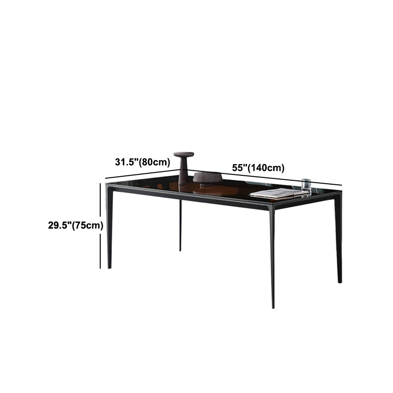 1/4/5/7 Pcs Dining Room Table and Chair Rectangular Dining Room Table Set Clearhalo 'Dining Room Sets' 'Dining Tables & Seating' 'dining_room_set' 'furn' 'furn_dining_room_set' 'Furniture' 'furniture_dining_room_set' 'Kitchen & Dining Furniture' 5018742