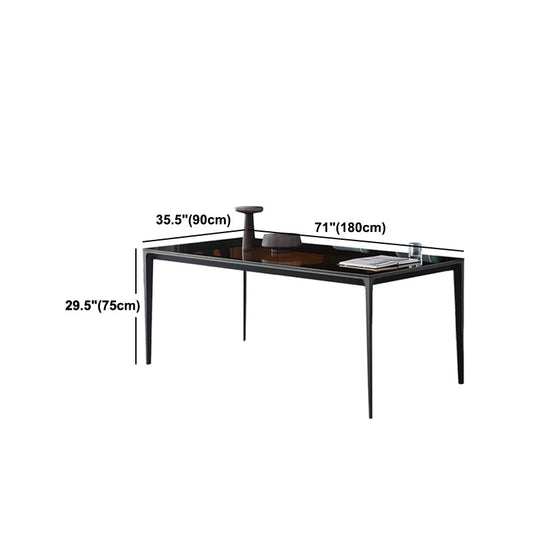 1/4/5/7 Pcs Dining Room Table and Chair Rectangular Dining Room Table Set Clearhalo 'Dining Room Sets' 'Dining Tables & Seating' 'dining_room_set' 'furn' 'furn_dining_room_set' 'Furniture' 'furniture_dining_room_set' 'Kitchen & Dining Furniture' 5018744