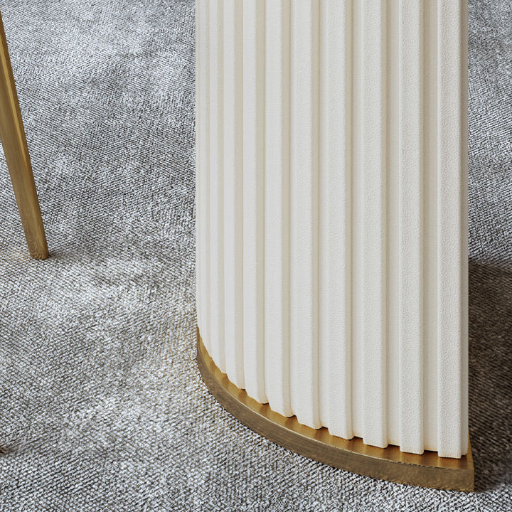 1/4/5/7 Pcs Sintered Stone Dining Room Set Dining Room Table and Chair Set Clearhalo 'Dining Room Sets' 'Dining Tables & Seating' 'dining_room_set' 'furn' 'furn_dining_room_set' 'Furniture' 'furniture_dining_room_set' 'Kitchen & Dining Furniture' 5018769