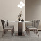 Modern Rectangle Sintered Stone Dining Table Set 1/2/4/5/7 Pieces Dining Set Clearhalo 'Dining Room Sets' 'Dining Tables & Seating' 'dining_room_set' 'furn' 'furn_dining_room_set' 'Furniture' 'furniture_dining_room_set' 'Kitchen & Dining Furniture' 5018809