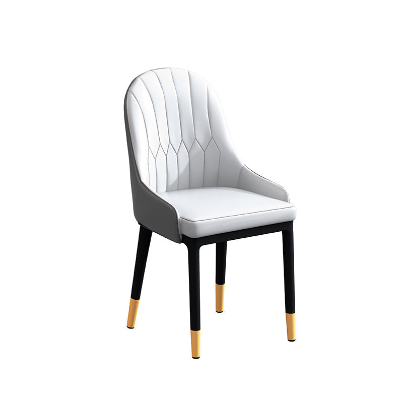 Modern Iron Dinette Set 1/2/5/7 Pieces White Rectangle Sintered Stone Top Dining Table Set Clearhalo 'Dining Room Sets' 'Dining Tables & Seating' 'dining_room_set' 'furn' 'furn_dining_room_set' 'Furniture' 'furniture_dining_room_set' 'Kitchen & Dining Furniture' 5018899