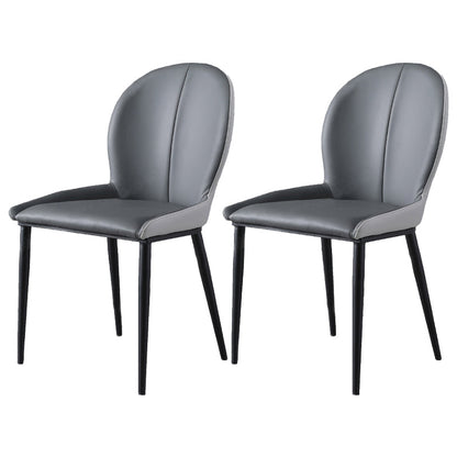 Glam Leatherwear Dinette Set 1/2/5/7 Pieces Round Scalable Sintered Stone Dining Table Set 2 Grey Chairs Clearhalo 'Dining Room Sets' 'Dining Tables & Seating' 'dining_room_set' 'furn' 'furn_dining_room_set' 'Furniture' 'furniture_dining_room_set' 'Kitchen & Dining Furniture' 5018950