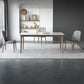 Modern Ash Wood Dinette Set 1/3/4/5/7 Pieces Rectangle Sintered Stone Top Dining Table Set 4 Pieces: Table, 3 Chairs Clearhalo 'Dining Room Sets' 'Dining Tables & Seating' 'dining_room_set' 'furn' 'furn_dining_room_set' 'Furniture' 'furniture_dining_room_set' 'Kitchen & Dining Furniture' 5018962