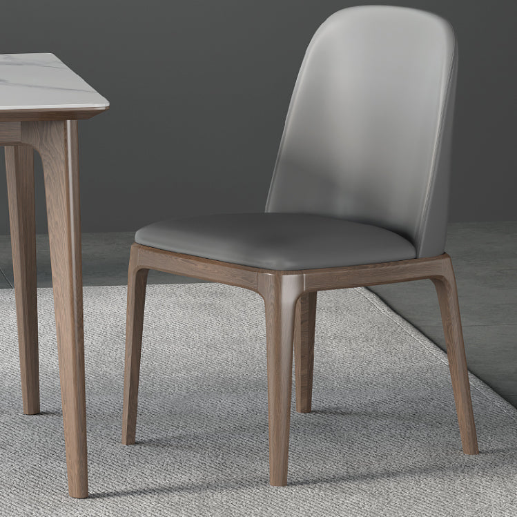 Modern Ash Wood Dinette Set 1/3/4/5/7 Pieces Rectangle Sintered Stone Top Dining Table Set Clearhalo 'Dining Room Sets' 'Dining Tables & Seating' 'dining_room_set' 'furn' 'furn_dining_room_set' 'Furniture' 'furniture_dining_room_set' 'Kitchen & Dining Furniture' 5018970