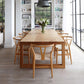 Solid Wood Modern Rectangle Table Pine Wood Top Table with Sled Base 78.7"L x 31.5"W x 29.5"H Without Chairs Clearhalo 'Dining Tables & Seating' 'Dining Tables' 'dining_table' 'furn' 'furn_dining_table' 'Furniture' 'furniture_dining_table' 'Kitchen & Dining Furniture' 'kitchen' 'kitchen_dining_table' 5019036