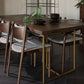 Traditional Luxury Table Rectangle Dining Site Table with Double Pedestal Clearhalo 'Dining Tables & Seating' 'Dining Tables' 'dining_table' 'furn' 'furn_dining_table' 'Furniture' 'furniture_dining_table' 'Kitchen & Dining Furniture' 'kitchen' 'kitchen_dining_table' 5019047