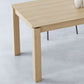 Modern Ash Wood Table with 4 Legs Rectangle Dining Table for Restaurant Clearhalo 'Dining Tables & Seating' 'Dining Tables' 'dining_table' 'furn' 'furn_dining_table' 'Furniture' 'furniture_dining_table' 'Kitchen & Dining Furniture' 'kitchen' 'kitchen_dining_table' 5019121