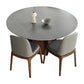 Modern Dining Table Round Sintered Stone Table for Restaurant Clearhalo 'Dining Tables & Seating' 'Dining Tables' 'dining_table' 'furn' 'furn_dining_table' 'Furniture' 'furniture_dining_table' 'Kitchen & Dining Furniture' 'kitchen' 'kitchen_dining_table' 5019202