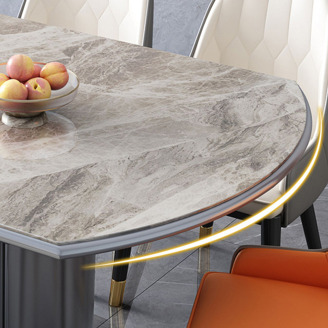 Round Stone Dining Table Traditional Luxury Drop Leaf Trestle Dining Table Clearhalo 'Dining Tables & Seating' 'Dining Tables' 'dining_table' 'furn' 'furn_dining_table' 'Furniture' 'furniture_dining_table' 'Kitchen & Dining Furniture' 'kitchen' 'kitchen_dining_table' 5019256