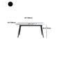 Stone Top Dining Table Traditional Luxury Table with 4 Legs in Black Clearhalo 'Dining Tables & Seating' 'Dining Tables' 'dining_table' 'furn' 'furn_dining_table' 'Furniture' 'furniture_dining_table' 'Kitchen & Dining Furniture' 'kitchen' 'kitchen_dining_table' 5019360