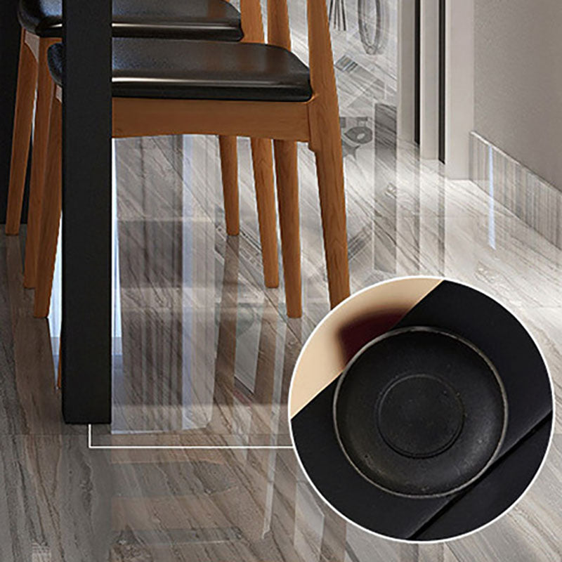 Industrial Rectangle Solid Wood Table Standard Height Dining Table with 4 Legs Clearhalo 'Dining Tables & Seating' 'Dining Tables' 'dining_table' 'Furniture' 'furniture_dining_table' 'Kitchen & Dining Furniture' 'kitchen' 'kitchen_dining_table' 5019367
