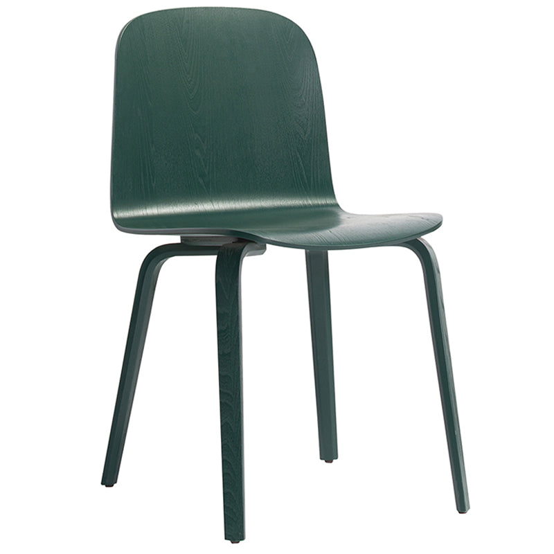 Modern Style Side Chair Solid Wood Dining Chair for Dining Room Green 1 Piece Clearhalo 'Dining Chairs' 'Dining Tables & Seating' 'dining_chair' 'furn' 'furn_dining_chair' 'Furniture' 'furniture_dining_chair' 'Kitchen & Dining Furniture' 5019443