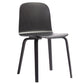 Modern Style Side Chair Solid Wood Dining Chair for Dining Room Black 1 Piece Clearhalo 'Dining Chairs' 'Dining Tables & Seating' 'dining_chair' 'furn' 'furn_dining_chair' 'Furniture' 'furniture_dining_chair' 'Kitchen & Dining Furniture' 5019446