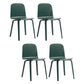 Modern Style Side Chair Solid Wood Dining Chair for Dining Room Green 4 Piece Set Clearhalo 'Dining Chairs' 'Dining Tables & Seating' 'dining_chair' 'furn' 'furn_dining_chair' 'Furniture' 'furniture_dining_chair' 'Kitchen & Dining Furniture' 5019462