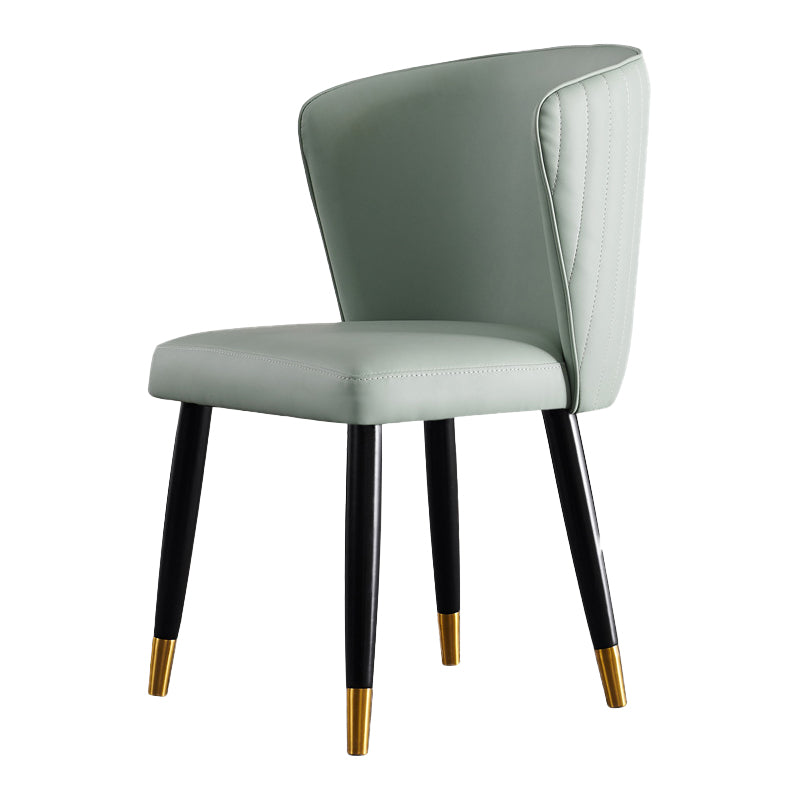 Armless Dining Chairs Nordic Kitchen Side Chairs for Dining Room Clearhalo 'Dining Chairs' 'Dining Tables & Seating' 'dining_chair' 'furn' 'furn_dining_chair' 'Furniture' 'furniture_dining_chair' 'Kitchen & Dining Furniture' 5019587