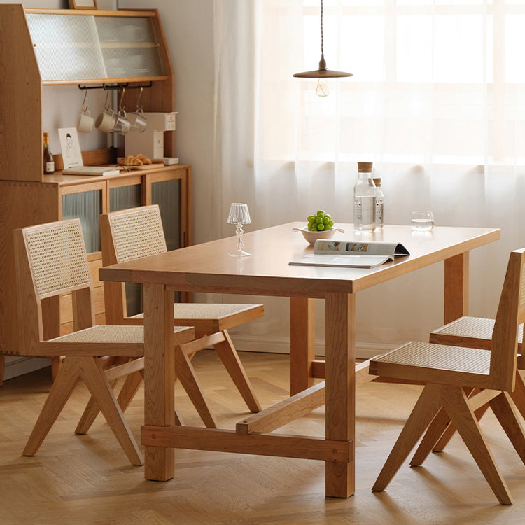 Armless Dining Chairs Modern Style Solid Wood Side Chairs for Dining Room Clearhalo 'Dining Chairs' 'Dining Tables & Seating' 'dining_chair' 'furn' 'furn_dining_chair' 'Furniture' 'furniture_dining_chair' 'Kitchen & Dining Furniture' 5019659