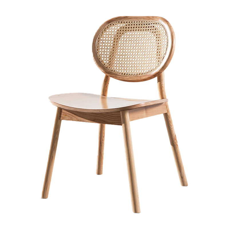 Modern Side Dining Room Chairs Solid Wood Kitchen Chairs for Kitchen Wood 1 Piece Clearhalo 'Dining Chairs' 'Dining Tables & Seating' 'dining_chair' 'furn' 'furn_dining_chair' 'Furniture' 'furniture_dining_chair' 'Kitchen & Dining Furniture' 5019680