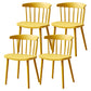 Plastic Scandinavian Side Chair Windsor Back Indoor-Outdoor Chair Ginger 4 Piece Set Clearhalo 'Dining Chairs' 'Dining Tables & Seating' 'dining_chair' 'furn' 'furn_dining_chair' 'Furniture' 'furniture_dining_chair' 'Kitchen & Dining Furniture' 5019724