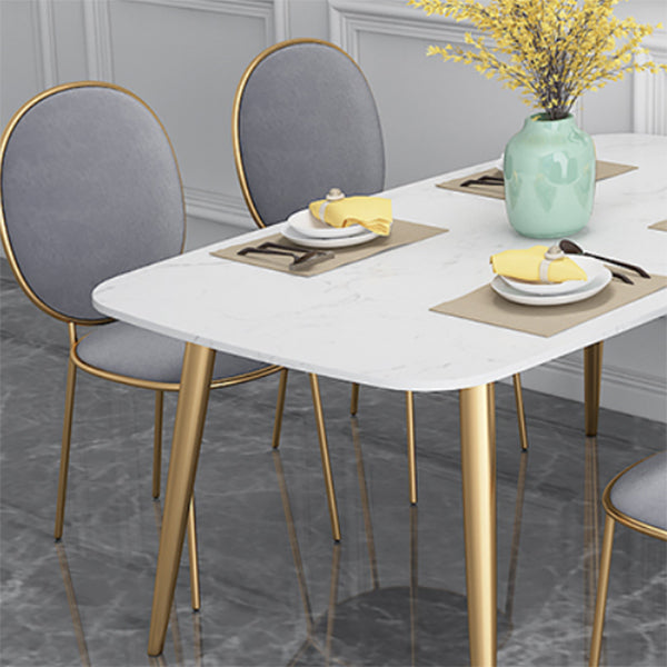 Glam Style Dining Chair Upholstered King Louis Back Dining Chair for Home Clearhalo 'Dining Chairs' 'Dining Tables & Seating' 'dining_chair' 'furn' 'furn_dining_chair' 'Furniture' 'furniture_dining_chair' 'Kitchen & Dining Furniture' 5019785