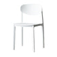 Plastic Contemporary Side Chair Open Back Indoor-Outdoor Chair White 1 Piece Clearhalo 'Dining Chairs' 'Dining Tables & Seating' 'dining_chair' 'furn' 'furn_dining_chair' 'Furniture' 'furniture_dining_chair' 'Kitchen & Dining Furniture' 5019837