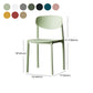 Plastic Contemporary Side Chair Open Back Indoor-Outdoor Chair Clearhalo 'Dining Chairs' 'Dining Tables & Seating' 'dining_chair' 'furn' 'furn_dining_chair' 'Furniture' 'furniture_dining_chair' 'Kitchen & Dining Furniture' 5019840