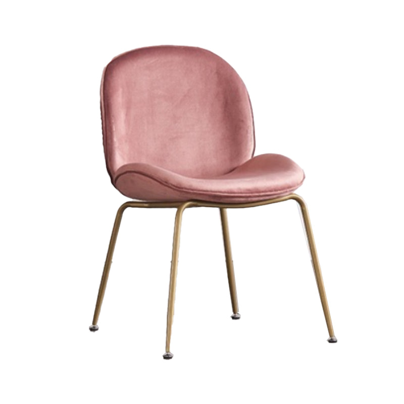 Glam Style Dining Chair Upholstered Dining Side Chair for Dining Room Clearhalo 'Dining Chairs' 'Dining Tables & Seating' 'dining_chair' 'furn' 'furn_dining_chair' 'Furniture' 'furniture_dining_chair' 'Kitchen & Dining Furniture' 5020034