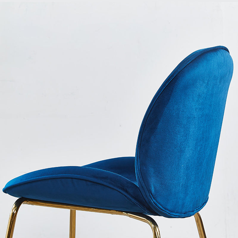 Glam Style Dining Chair Upholstered Dining Side Chair for Dining Room Clearhalo 'Dining Chairs' 'Dining Tables & Seating' 'dining_chair' 'furn' 'furn_dining_chair' 'Furniture' 'furniture_dining_chair' 'Kitchen & Dining Furniture' 5020040