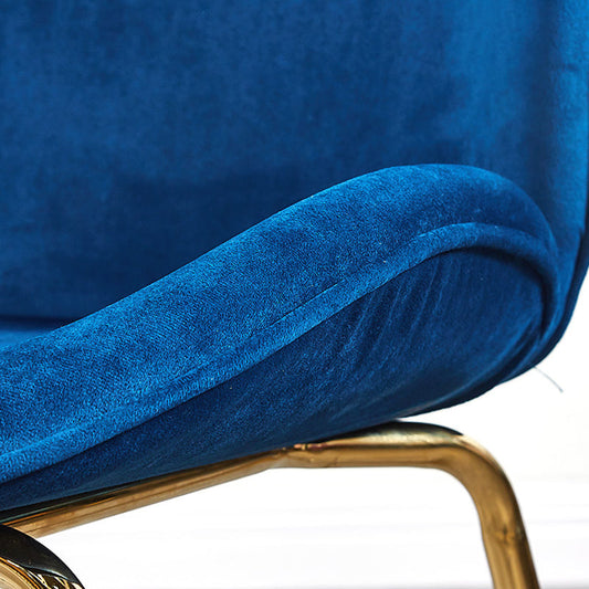 Glam Style Dining Chair Upholstered Dining Side Chair for Dining Room Clearhalo 'Dining Chairs' 'Dining Tables & Seating' 'dining_chair' 'furn' 'furn_dining_chair' 'Furniture' 'furniture_dining_chair' 'Kitchen & Dining Furniture' 5020042