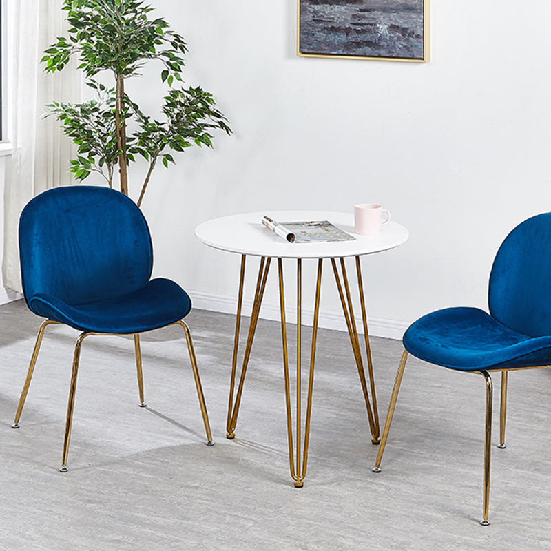Glam Style Dining Chair Upholstered Dining Side Chair for Dining Room Clearhalo 'Dining Chairs' 'Dining Tables & Seating' 'dining_chair' 'furn' 'furn_dining_chair' 'Furniture' 'furniture_dining_chair' 'Kitchen & Dining Furniture' 5020046