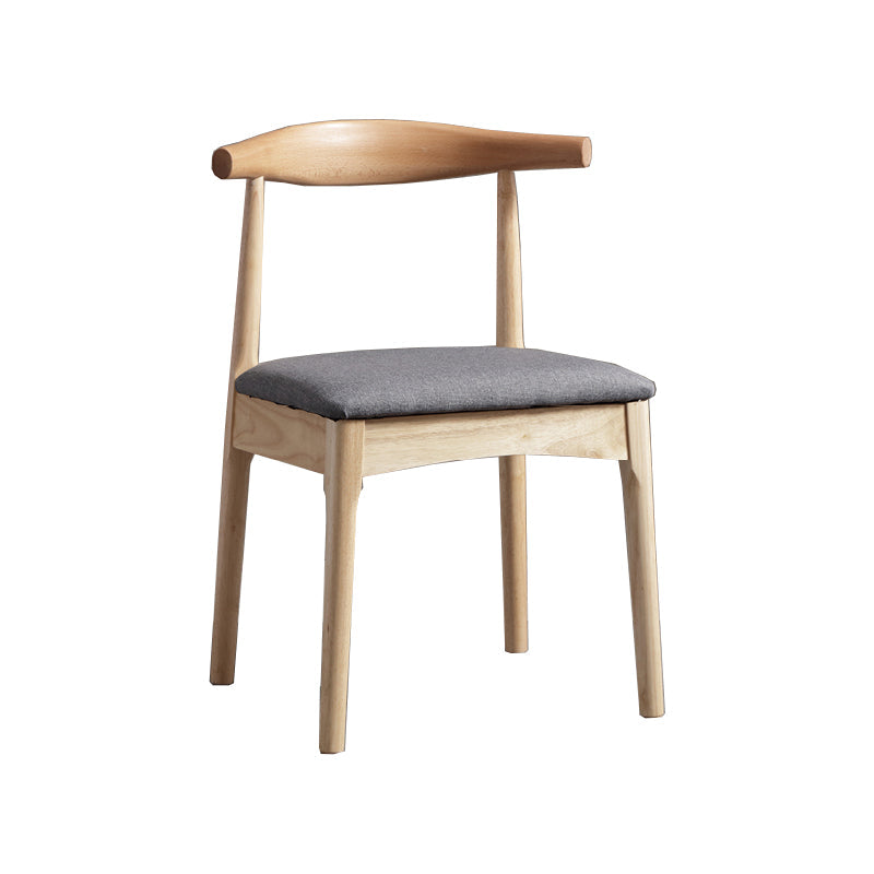 Glam Style Side Chair Wooden Open Back Indoor Dining Side Chair Clearhalo 'Dining Chairs' 'Dining Tables & Seating' 'dining_chair' 'furn' 'furn_dining_chair' 'Furniture' 'furniture_dining_chair' 'Kitchen & Dining Furniture' 5020106