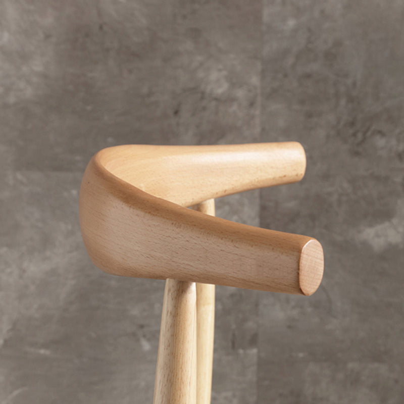 Glam Style Side Chair Wooden Open Back Indoor Dining Side Chair Clearhalo 'Dining Chairs' 'Dining Tables & Seating' 'dining_chair' 'furn' 'furn_dining_chair' 'Furniture' 'furniture_dining_chair' 'Kitchen & Dining Furniture' 5020111