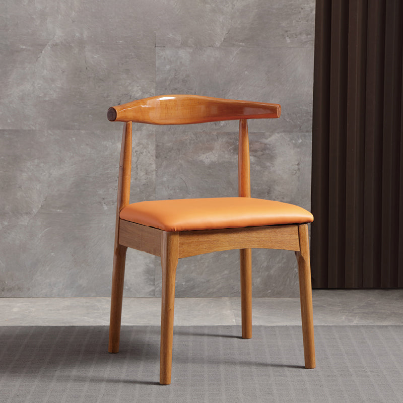 Glam Style Side Chair Wooden Open Back Indoor Dining Side Chair Clearhalo 'Dining Chairs' 'Dining Tables & Seating' 'dining_chair' 'furn' 'furn_dining_chair' 'Furniture' 'furniture_dining_chair' 'Kitchen & Dining Furniture' 5020118
