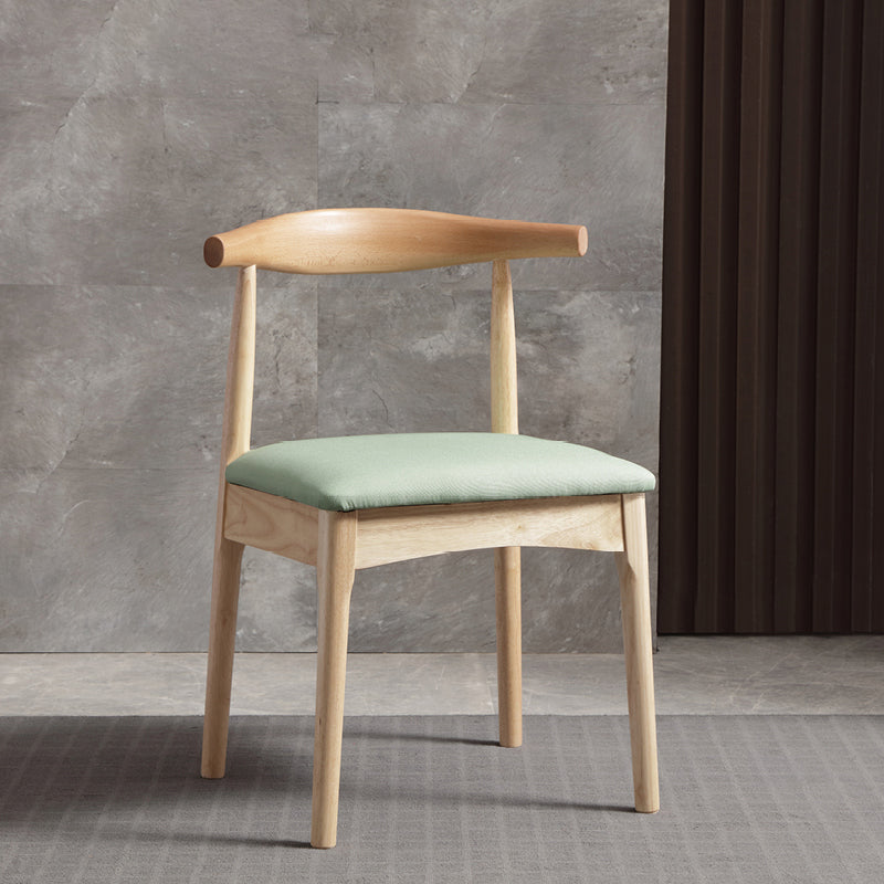 Glam Style Side Chair Wooden Open Back Indoor Dining Side Chair Clearhalo 'Dining Chairs' 'Dining Tables & Seating' 'dining_chair' 'furn' 'furn_dining_chair' 'Furniture' 'furniture_dining_chair' 'Kitchen & Dining Furniture' 5020119