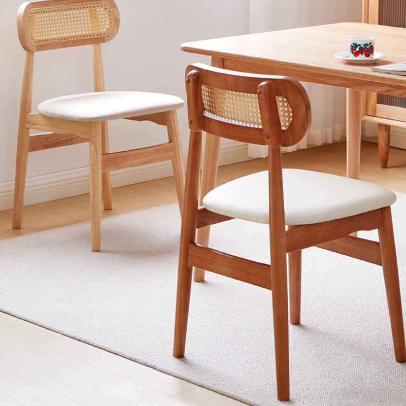 Dining Room Side Chairs Modern Solid Wood Open Back Dining Side Chair Clearhalo 'Dining Chairs' 'Dining Tables & Seating' 'dining_chair' 'furn' 'furn_dining_chair' 'Furniture' 'furniture_dining_chair' 'Kitchen & Dining Furniture' 5020133