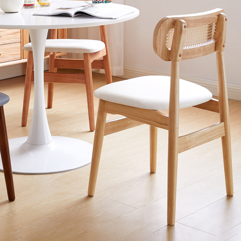 Dining Room Side Chairs Modern Solid Wood Open Back Dining Side Chair Clearhalo 'Dining Chairs' 'Dining Tables & Seating' 'dining_chair' 'furn' 'furn_dining_chair' 'Furniture' 'furniture_dining_chair' 'Kitchen & Dining Furniture' 5020136