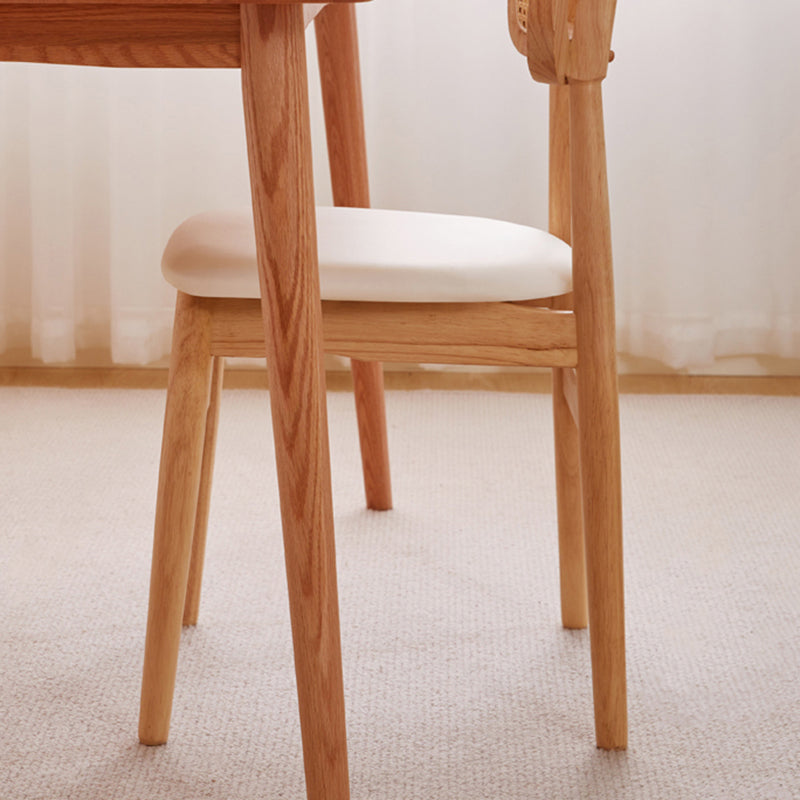 Dining Room Side Chairs Modern Solid Wood Open Back Dining Side Chair Clearhalo 'Dining Chairs' 'Dining Tables & Seating' 'dining_chair' 'furn' 'furn_dining_chair' 'Furniture' 'furniture_dining_chair' 'Kitchen & Dining Furniture' 5020148