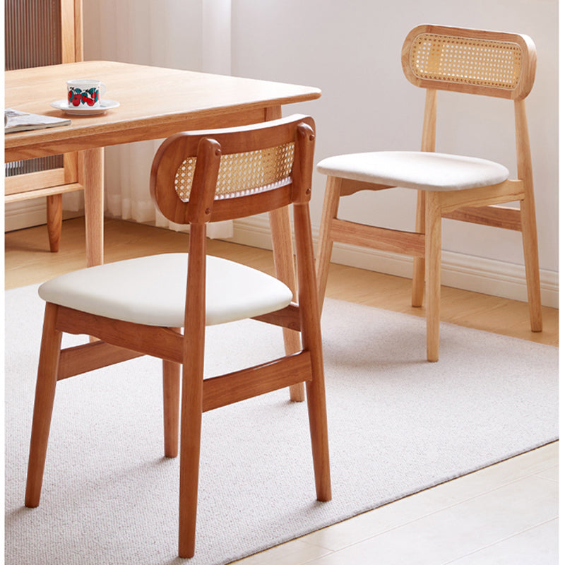 Dining Room Side Chairs Modern Solid Wood Open Back Dining Side Chair Clearhalo 'Dining Chairs' 'Dining Tables & Seating' 'dining_chair' 'furn' 'furn_dining_chair' 'Furniture' 'furniture_dining_chair' 'Kitchen & Dining Furniture' 5020149