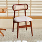 Dining Room Side Chairs Modern Solid Wood Open Back Dining Side Chair Walnut White 1 Piece Clearhalo 'Dining Chairs' 'Dining Tables & Seating' 'dining_chair' 'furn' 'furn_dining_chair' 'Furniture' 'furniture_dining_chair' 'Kitchen & Dining Furniture' 5020167