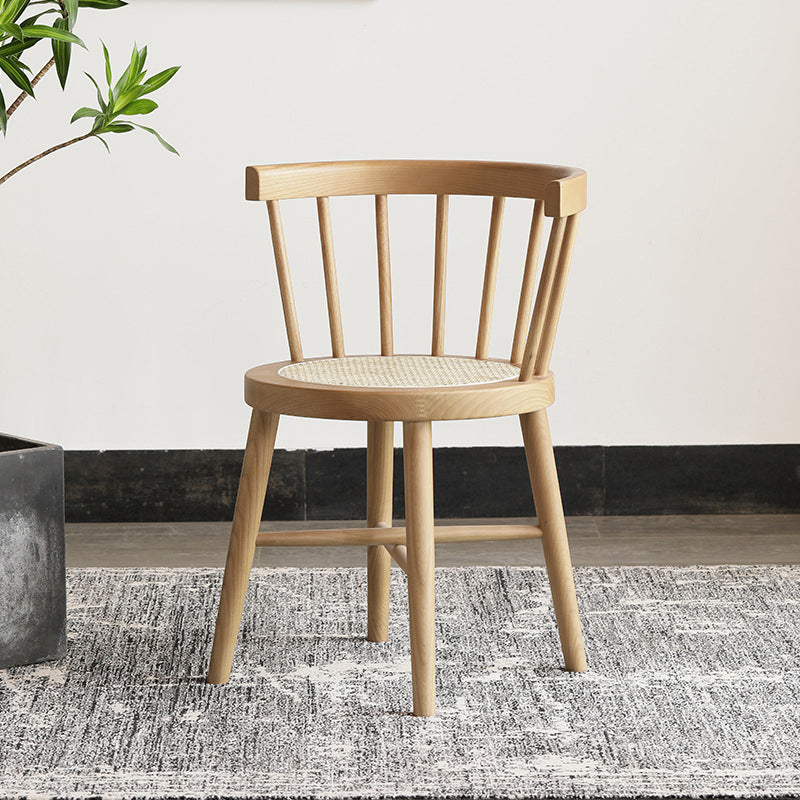 Dining Room Windsor Chairs Contemporary Solid Wood Kitchen Chair for Home Wood 1 Piece Clearhalo 'Dining Chairs' 'Dining Tables & Seating' 'dining_chair' 'furn' 'furn_dining_chair' 'Furniture' 'furniture_dining_chair' 'Kitchen & Dining Furniture' 5020186