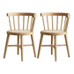 Dining Room Windsor Chairs Contemporary Solid Wood Kitchen Chair for Home Wood 2 Piece Set Clearhalo 'Dining Chairs' 'Dining Tables & Seating' 'dining_chair' 'furn' 'furn_dining_chair' 'Furniture' 'furniture_dining_chair' 'Kitchen & Dining Furniture' 5020189