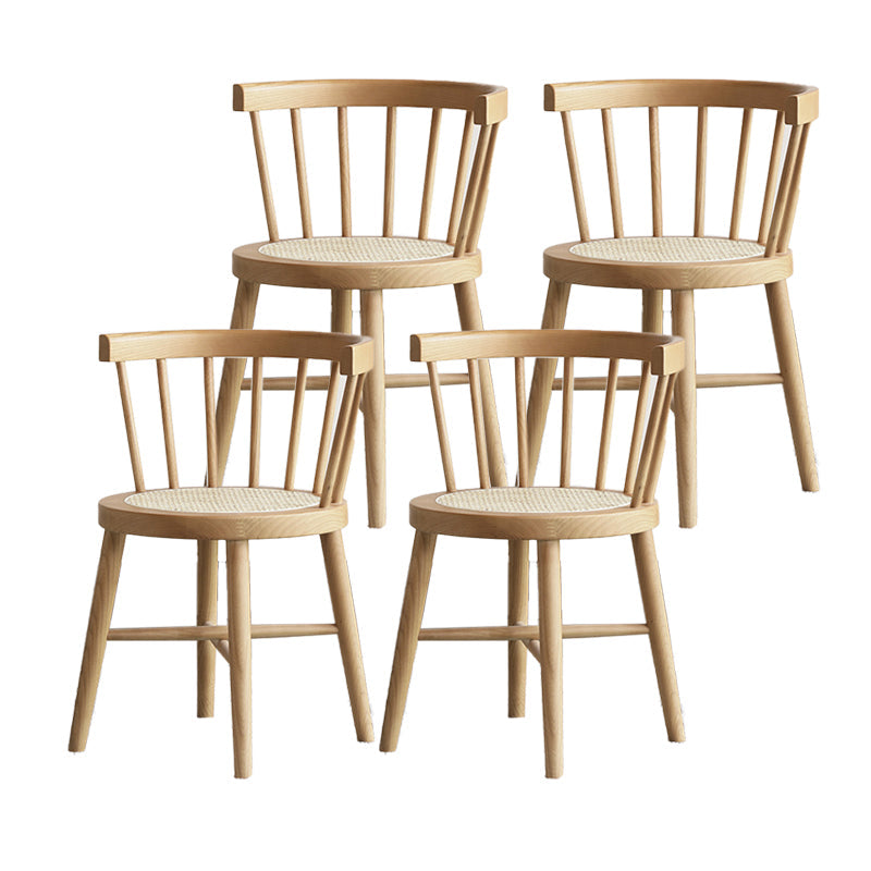 Dining Room Windsor Chairs Contemporary Solid Wood Kitchen Chair for Home Wood 4 Piece Set Clearhalo 'Dining Chairs' 'Dining Tables & Seating' 'dining_chair' 'furn' 'furn_dining_chair' 'Furniture' 'furniture_dining_chair' 'Kitchen & Dining Furniture' 5020190