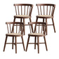 Dining Room Windsor Chairs Contemporary Solid Wood Kitchen Chair for Home Walnut 4 Piece Set Clearhalo 'Dining Chairs' 'Dining Tables & Seating' 'dining_chair' 'furn' 'furn_dining_chair' 'Furniture' 'furniture_dining_chair' 'Kitchen & Dining Furniture' 5020196