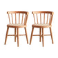 Dining Room Windsor Chairs Contemporary Solid Wood Kitchen Chair for Home Cherry Wood 2 Piece Set Clearhalo 'Dining Chairs' 'Dining Tables & Seating' 'dining_chair' 'furn' 'furn_dining_chair' 'Furniture' 'furniture_dining_chair' 'Kitchen & Dining Furniture' 5020200