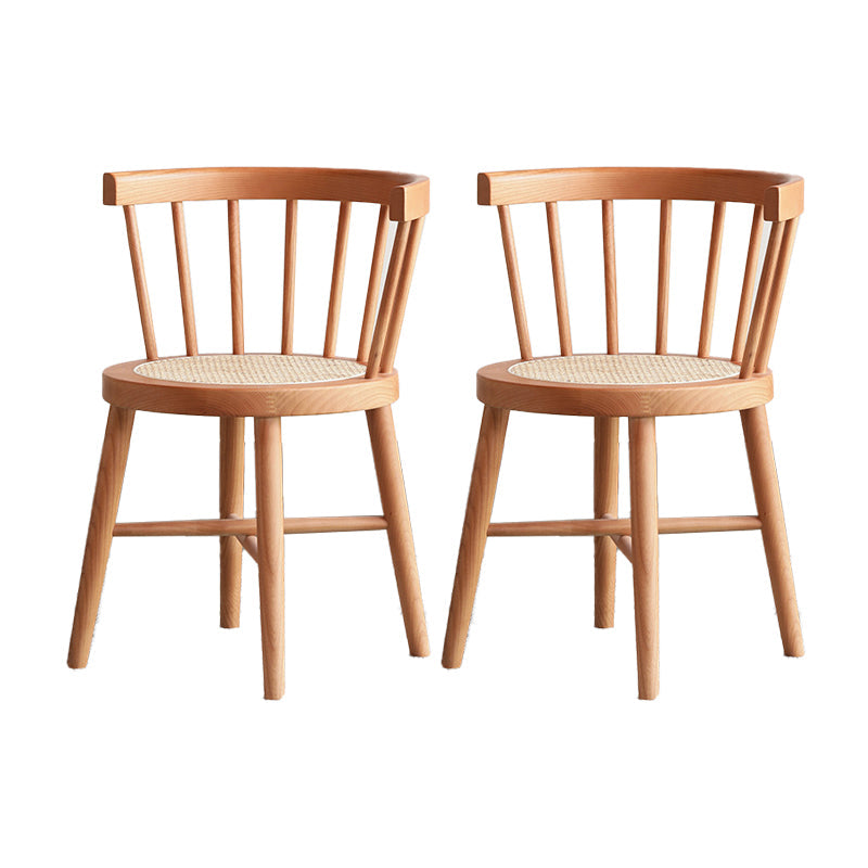 Dining Room Windsor Chairs Contemporary Solid Wood Kitchen Chair for Home Cherry Wood 2 Piece Set Clearhalo 'Dining Chairs' 'Dining Tables & Seating' 'dining_chair' 'furn' 'furn_dining_chair' 'Furniture' 'furniture_dining_chair' 'Kitchen & Dining Furniture' 5020200