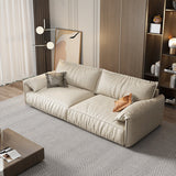 35.04" H Pillow Top Arm Modern Sofa with Bolster Pillows Standard Sofa Clearhalo 'furn' 'furn_sofas' 'Furniture' 'furniture_sofas' 'Living Room Furniture' 'Sofa' 'sofas' 5021552